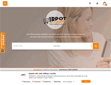 Tablet Screenshot of irpot.com